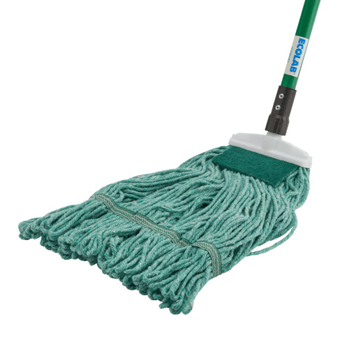 Advanced Flr Care Mop 17 oz Looped End Green