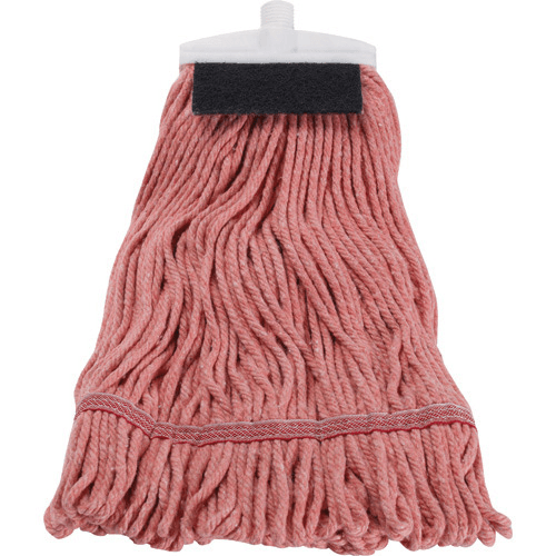 Advanced Floor Care Grease Release Mop 17 oz Looped End Red